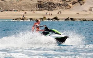 Jet Ski Tenerife Low Cost Offer Sunset