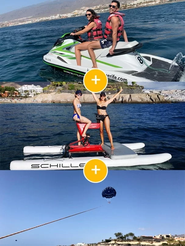 Triple Water Sports Tenerife Pack